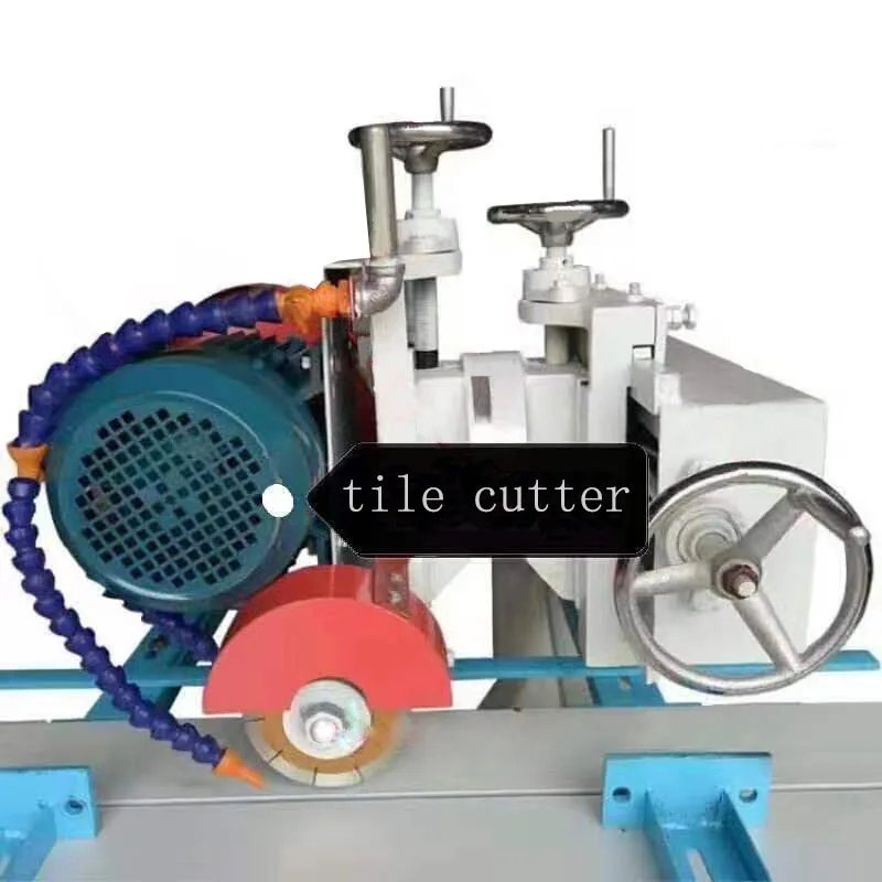 Stone machinery Granite Marble Stone 45 Degree Rotary Blade Cutting Tile Cutter Table Saw Machine