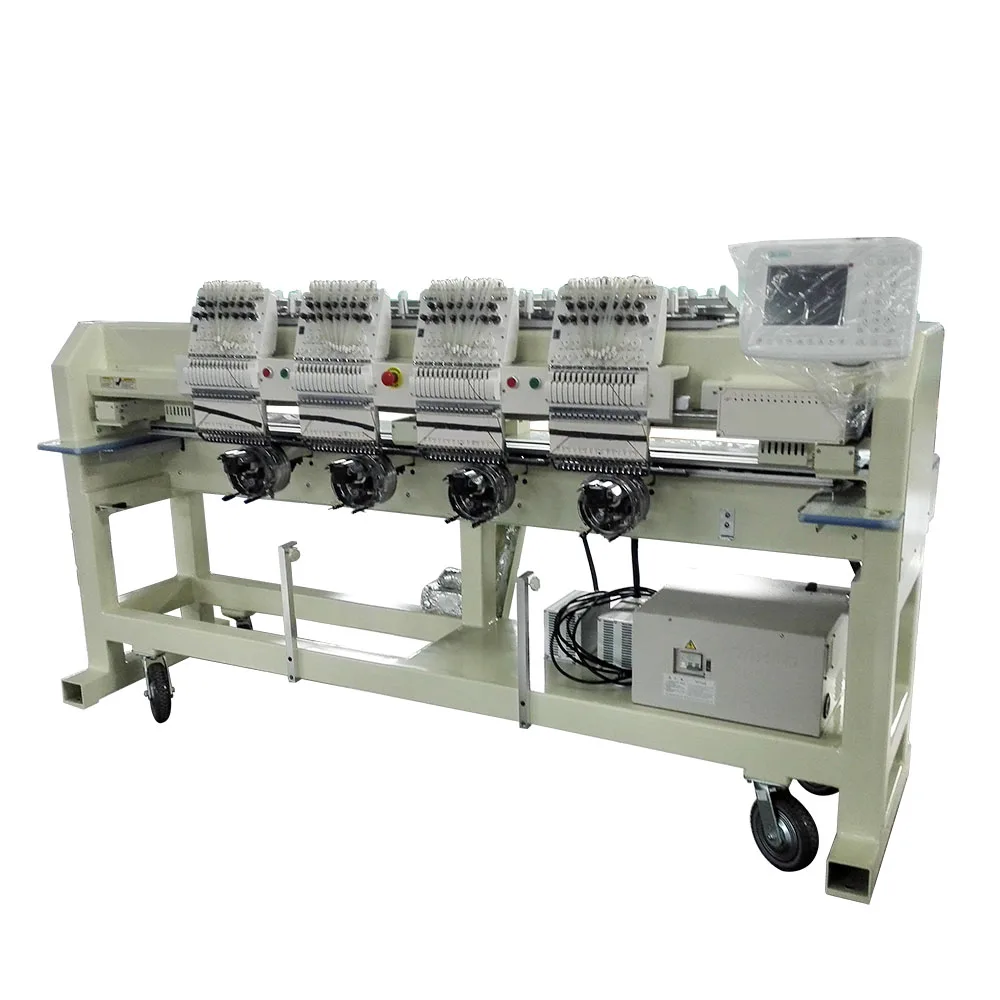 
4 heads hat computerized embroidery machine with best price 