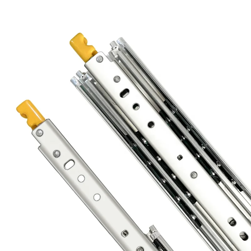 GUANZHIYU 60 дюймов полный удлинитель шариковый подшипник сверхпрочные Боковые направляющие ящика для выдвижных ящиков