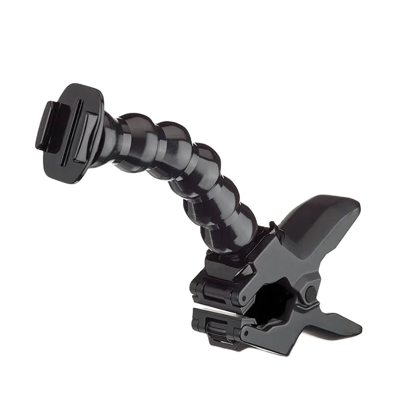 Wholesale Camera Accessories Flexible Clamp Clip Mount Bracket +8-joint Adjustable Neck for GoPro Hero7/6/5