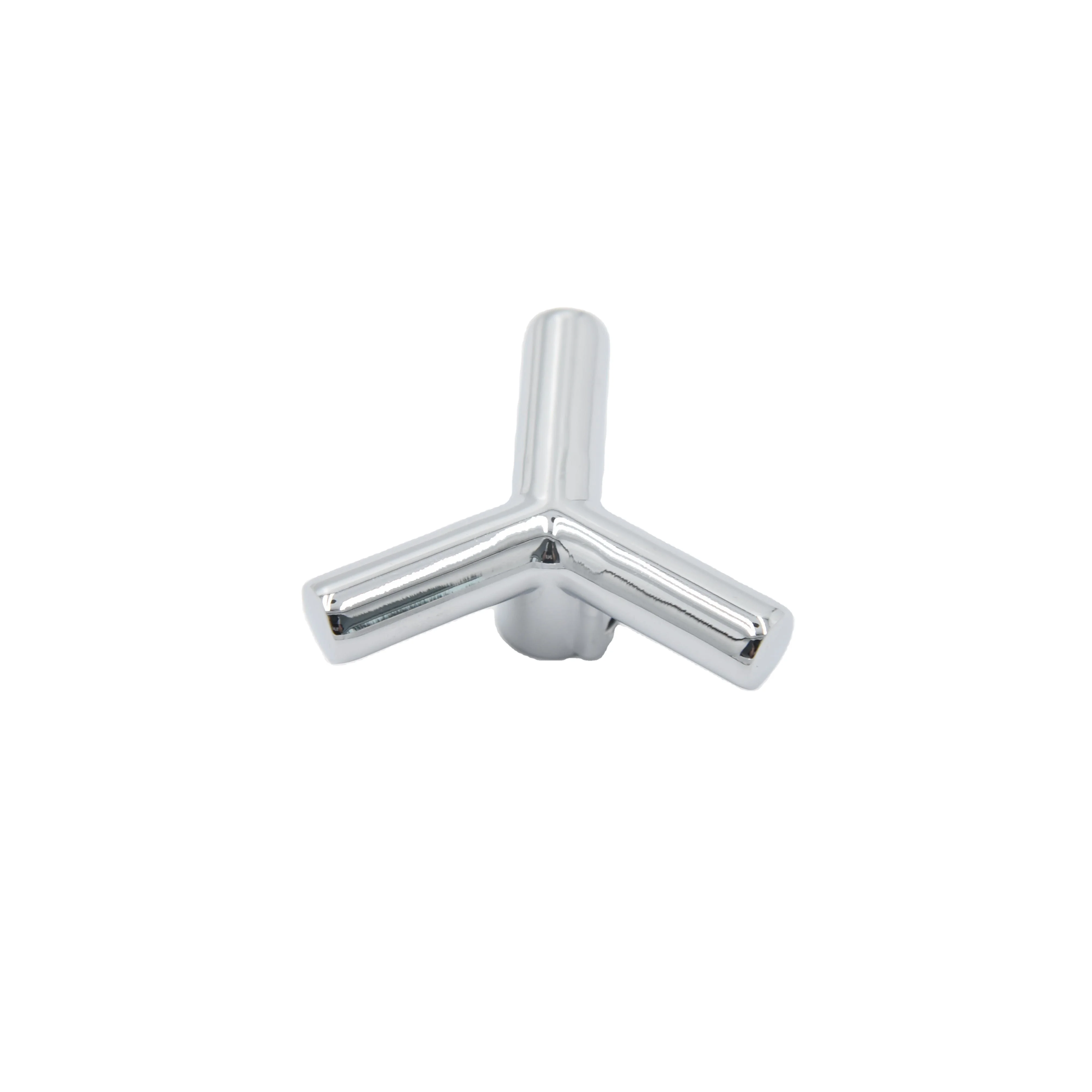 Modern design Zinc chrome plated faucet handle for angle valve handle