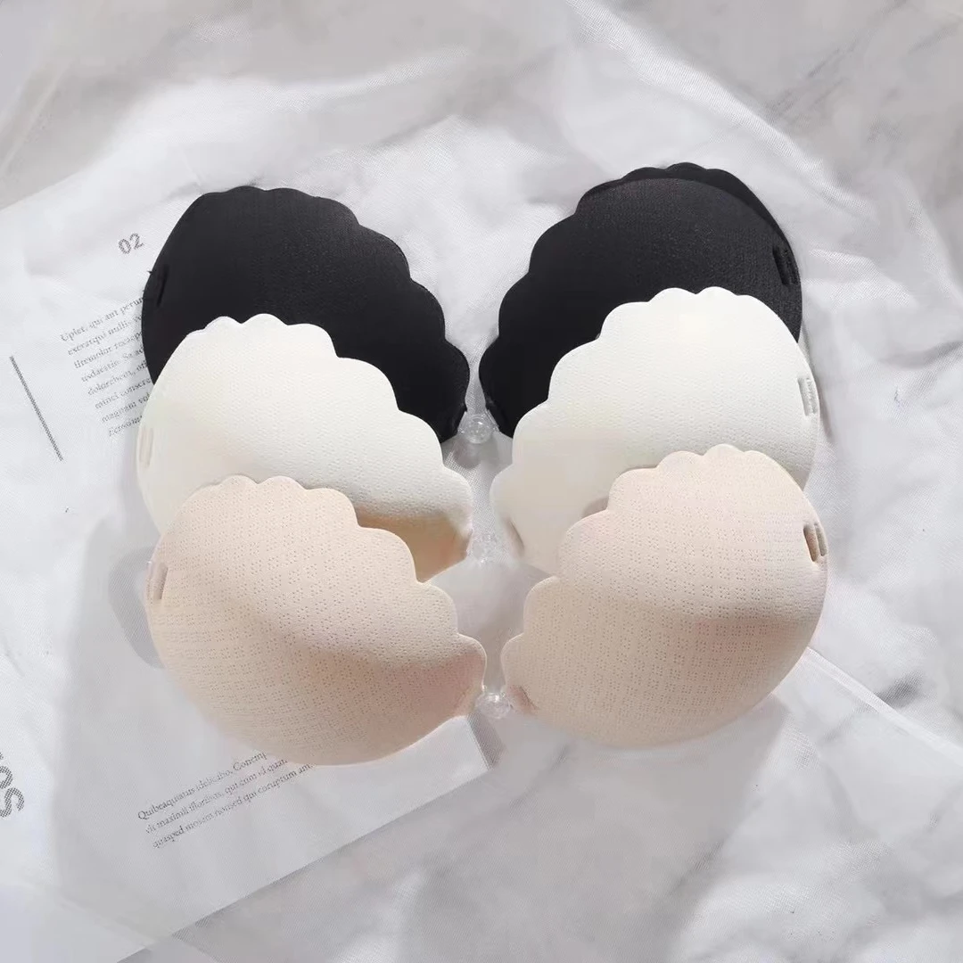 Wholesale silicone chest stickers invisible chest stickers sticky bra adhesive invisible bra