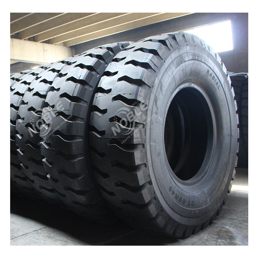 OTR TIRE 27.00r49 33.00r51 36.00r51 NBR811 large dump truck and port tyre E4 pattern