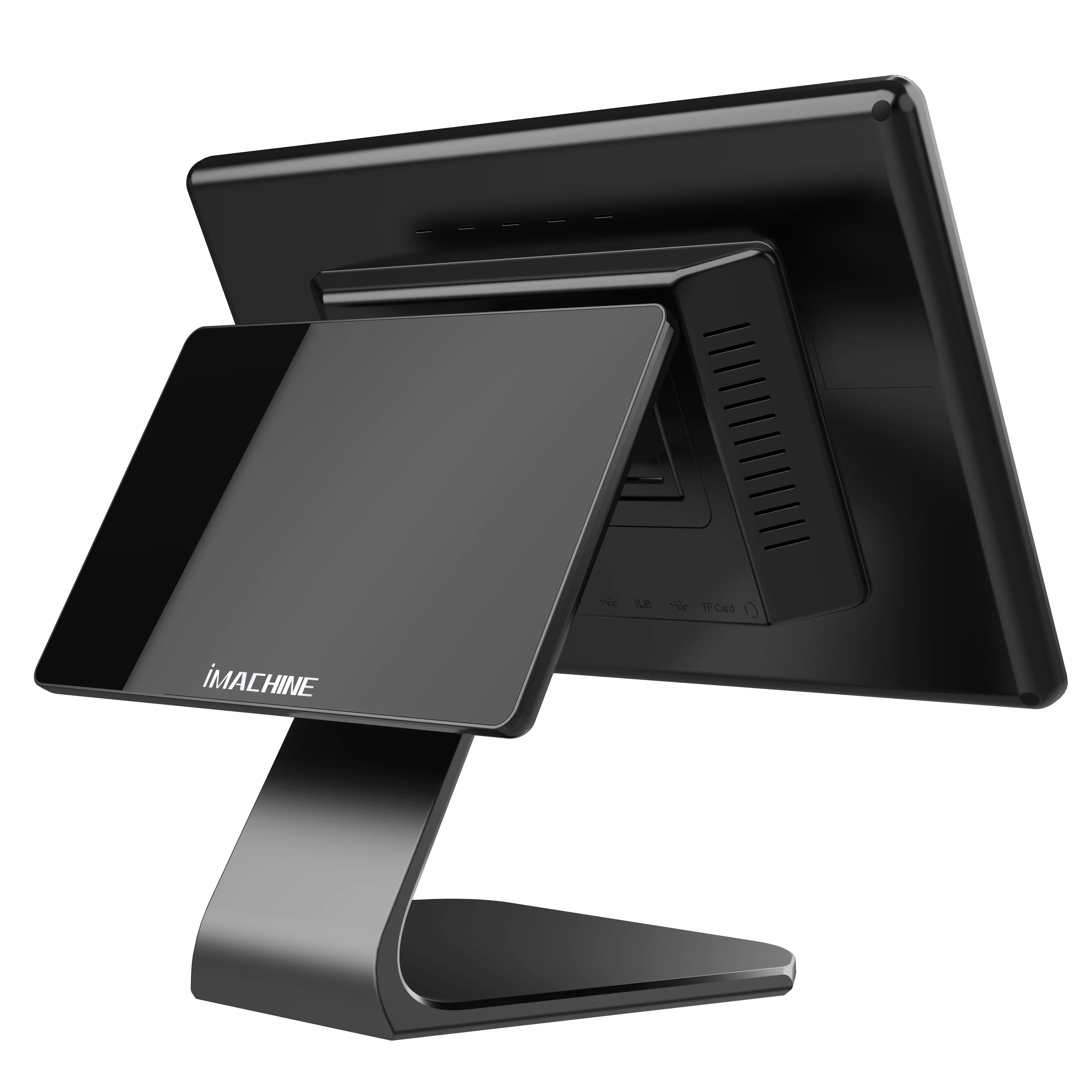 China competitive hot sale desktop cash register 15.6 inch single touch screen windows or Android pos terminal for ordering