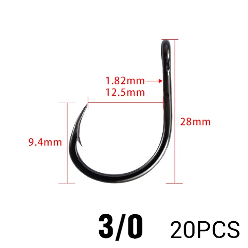 Рыболовный крючок JK Mustad 10827 4X Strong Eye рыболовные крючки из высокоуглеродистой стали Ultra Point Black никелированные морские кованые джиг-крючки