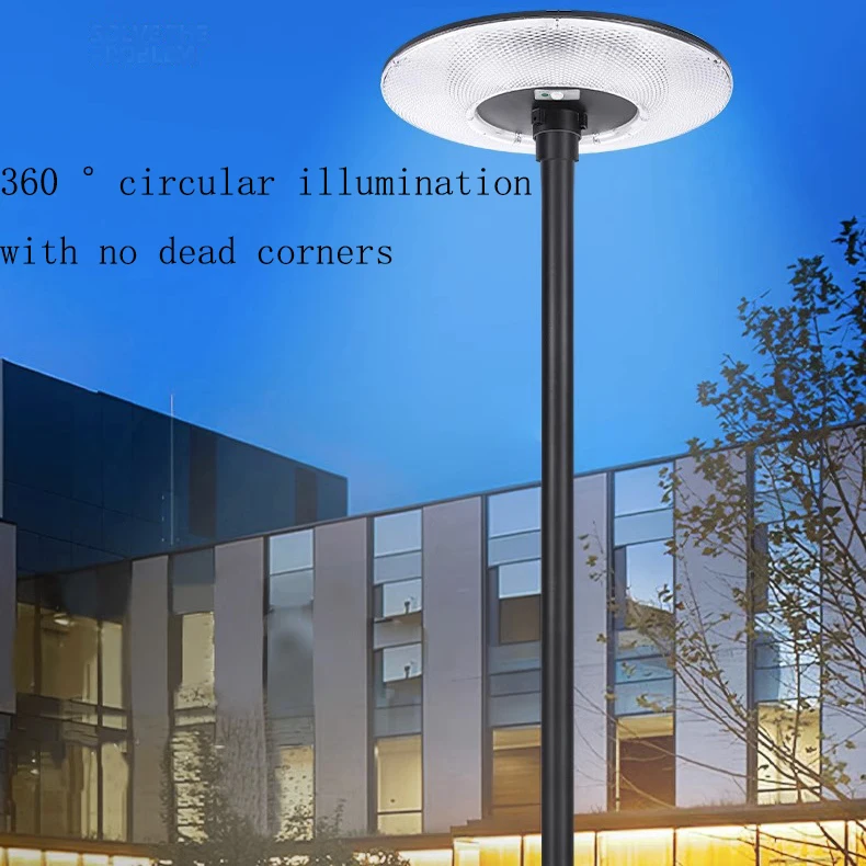 Solar Powered Outdoor Pathway Yard Patio Walkway Driveway Light Street Lights Watering Base Easy to Move LED Solar Garden Lamp