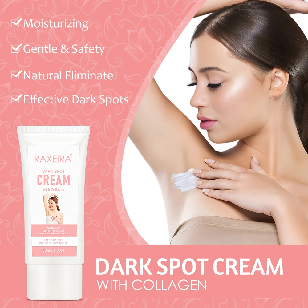 Private Label Titanium Dioxide  Whitening Anti Wrinkle Best Cream Remove Dark Spot CollagenBody Cream On Body