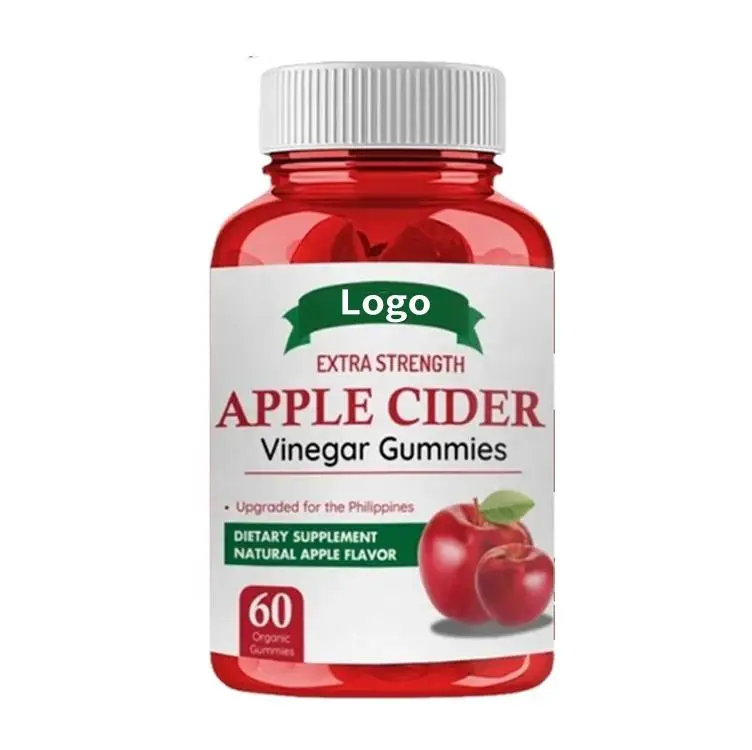 Private Label Healthcare antioxidant Supplement Vitamin C Apple Cider Vinegar Pectin Gummies