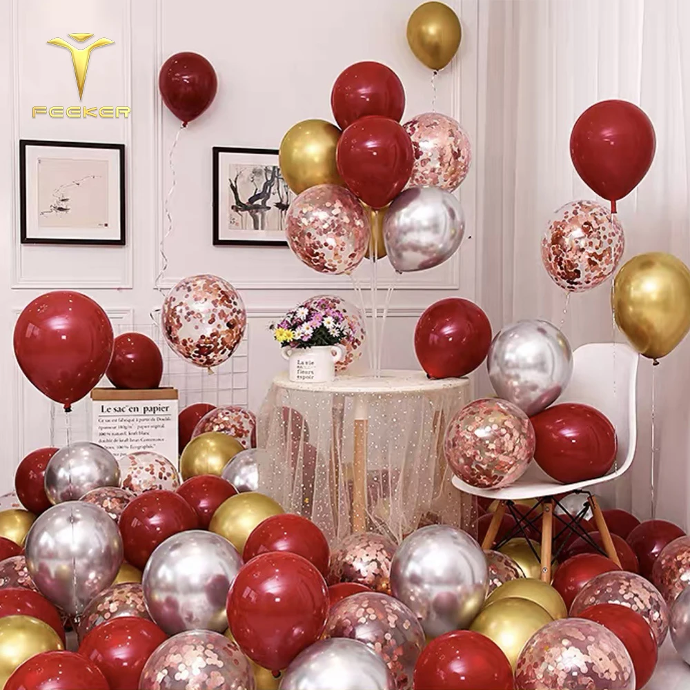 Birthday Party Must-Have: Glowing Bobo Balloon Boxes With Baby Letter And Glitter For Balloons