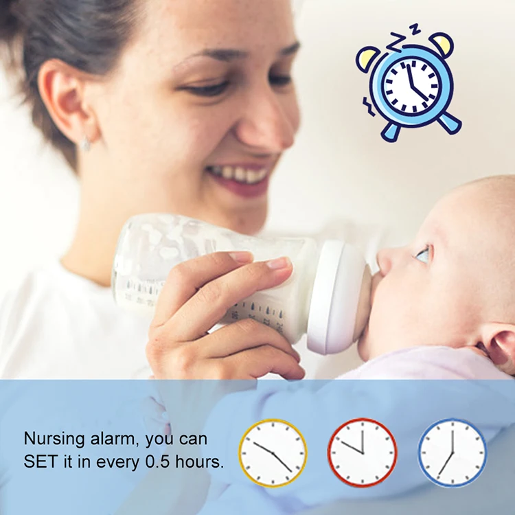 OEM HD 720P 5 inch Color Screen Video Monitoring Two Way Audio Night Vision Built-in Lullabies Smart Baby Monitor with Camera