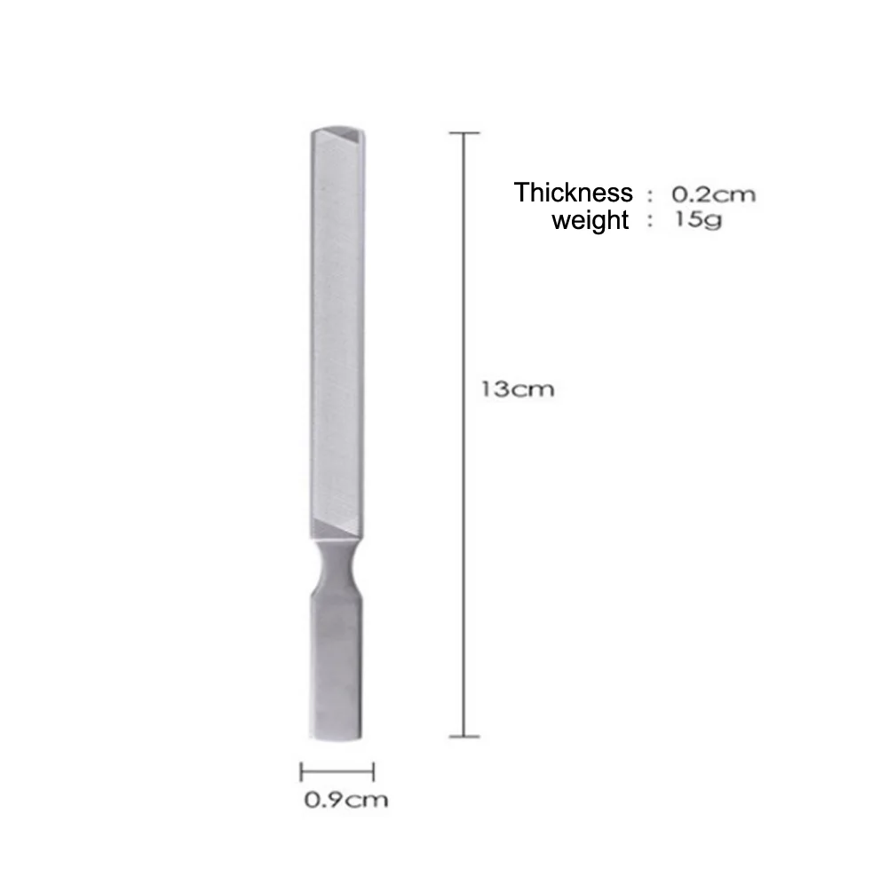 Hot Sale High Quality Double Sided Stainless Steel Nail File