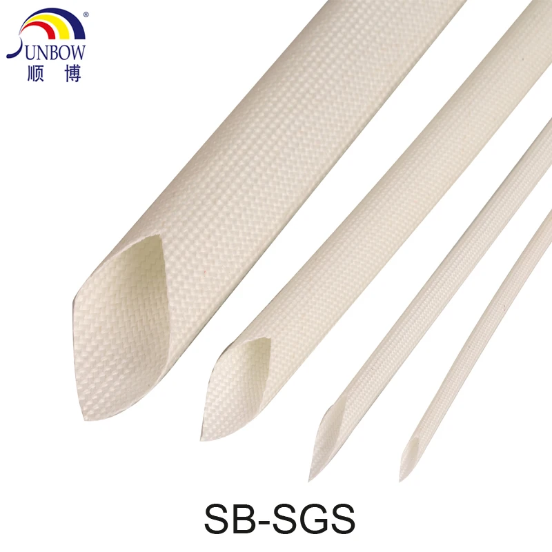VW-1 High temperature silicone coated fiberglass wire insulation sleeve