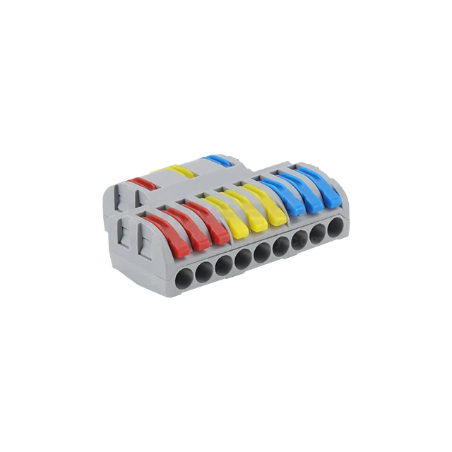 32 Amps Quick Connect Splicing Connector Isolated Fireproof  Brass Copper Terminal Block-Model IF-QTR-93