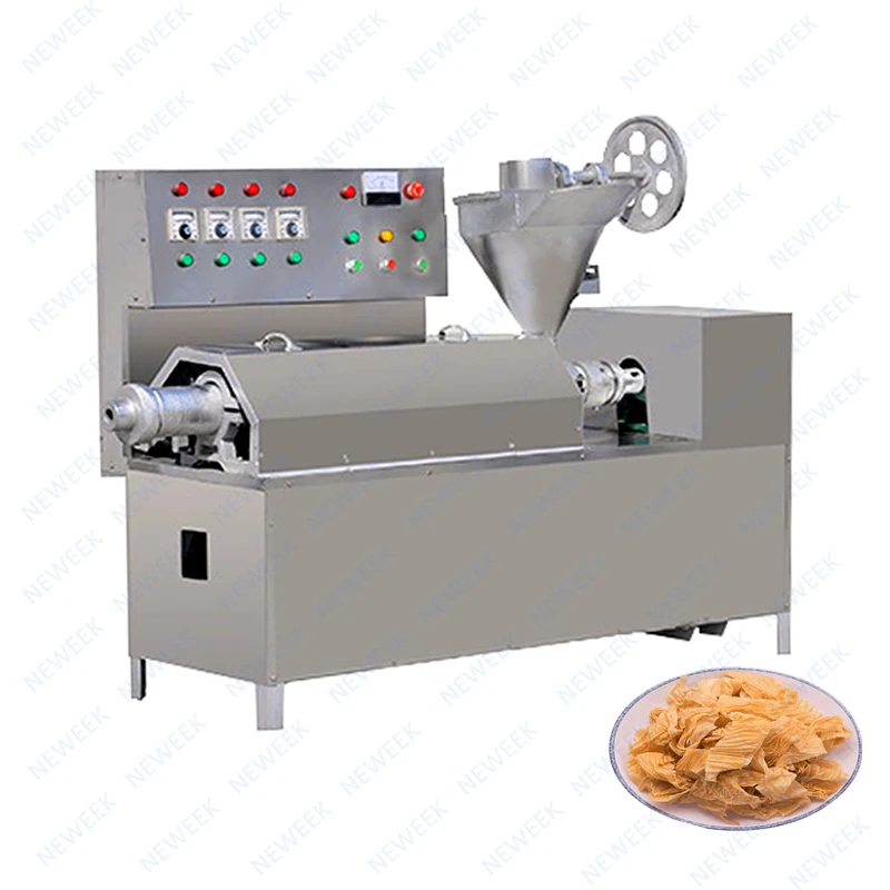 Neweek with variable frequency speed control system soya protein chunks processing machines