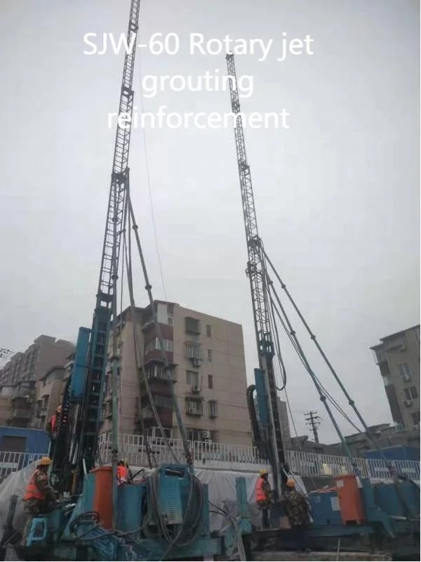SJW-60 without the removal of drill rod Trailer Mounted  drill rig reduce labor costs Borehole drilling rig