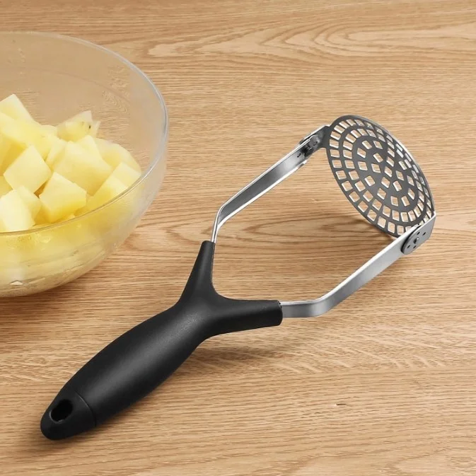Wholesale Factory Manual Stainless Steel Potato Presser Professional Meat Potato Masher