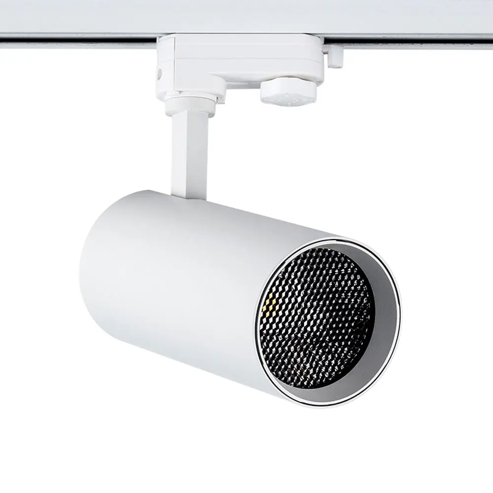 35W 45w CRI90 COB LED track light for supermarkets Shop 3wire 4wire COB track lighting Exhibition Museum Restaurant