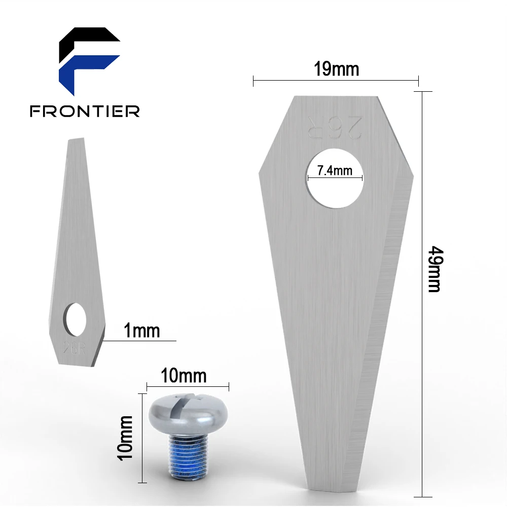 Sell like hot cakes Stainless steel Lawnmower Blades For Indego Robotic
