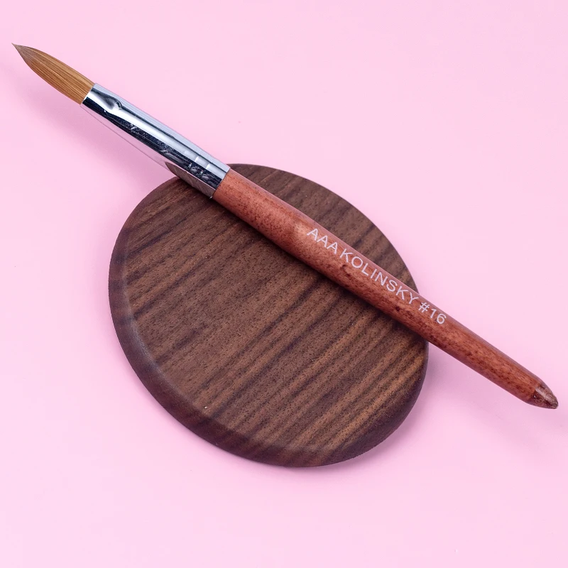 Factory Wholesale Custom Box Package Private Label High Quality Manicure Kit 100% Kolinsky French Acrylic Nail Brush Set For Art