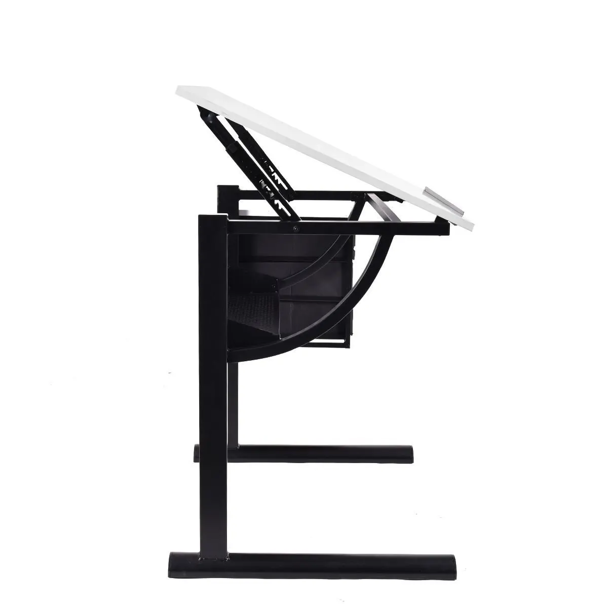 Drafting Table Art Craft Drawing Desk Art Hobby Folding Adjustable Drawers Craft Station