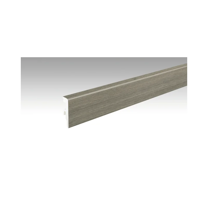 German Supplier MEISTER Polystyrene Base Material Waterproof Profile 20 pk-Skirting Board Aqua Wooden Flooring Skirting