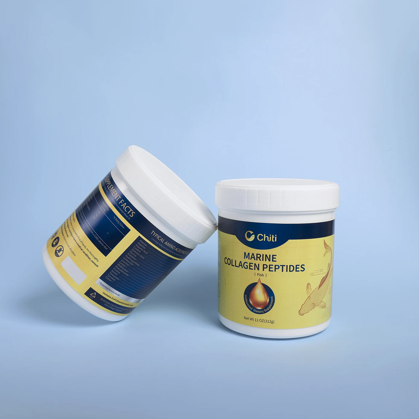 Chiti Collagen Nutritional  Customized package Pure Marine Collagen Peptides Powder