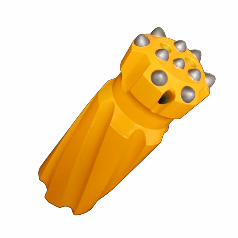 Cold Press 14 Buttons Round T6 Alloy Inserts Discount Rock Drill Bit T51 Retractable Drill Bits
