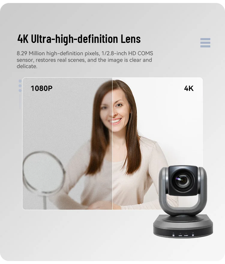 Oneking HD-MI 20x Optical Zoom Camera ptz live streaming camera PTZ Conferencing Camera