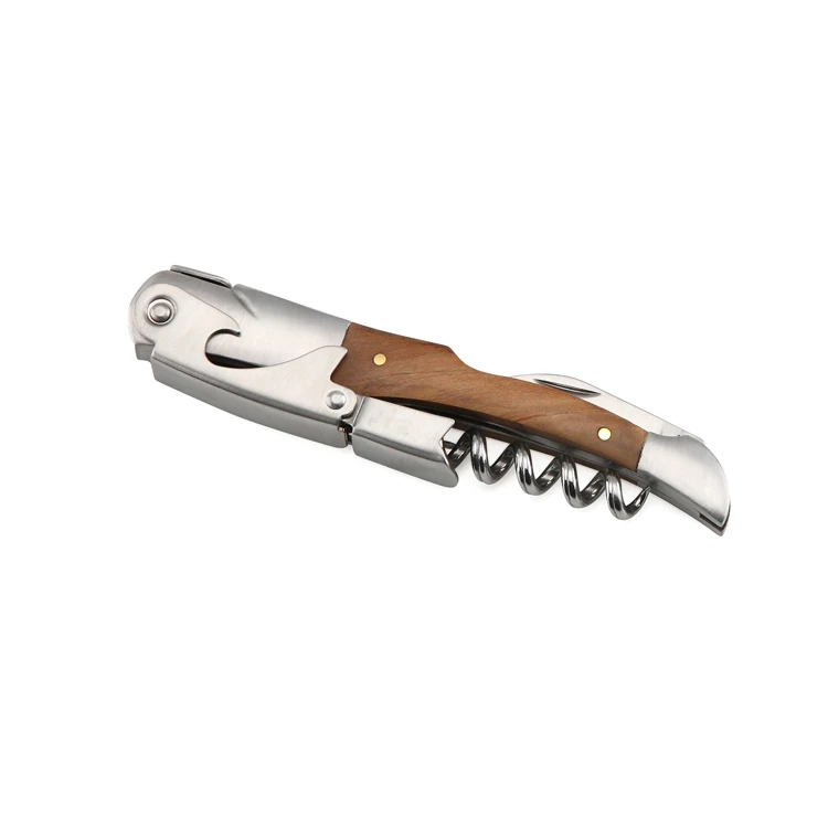 Specialize in high-end wine corkscrew custom  wine bottle opener with your own logo