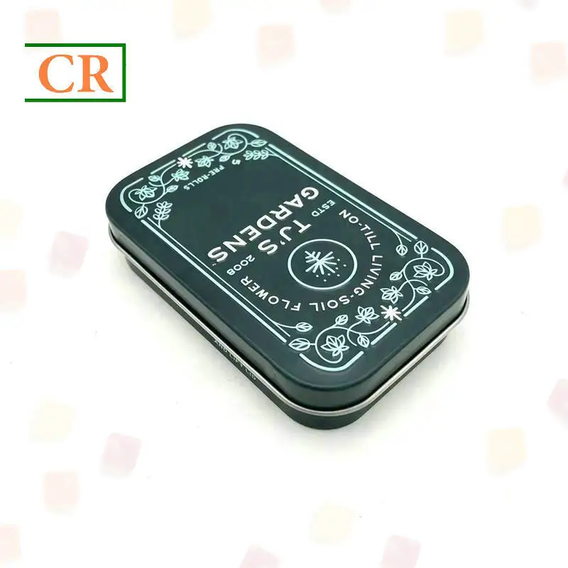 New Child Proof Tin Box for 4 Packs Half Gram Cigarette Packaging With Embossing and PS Insert
