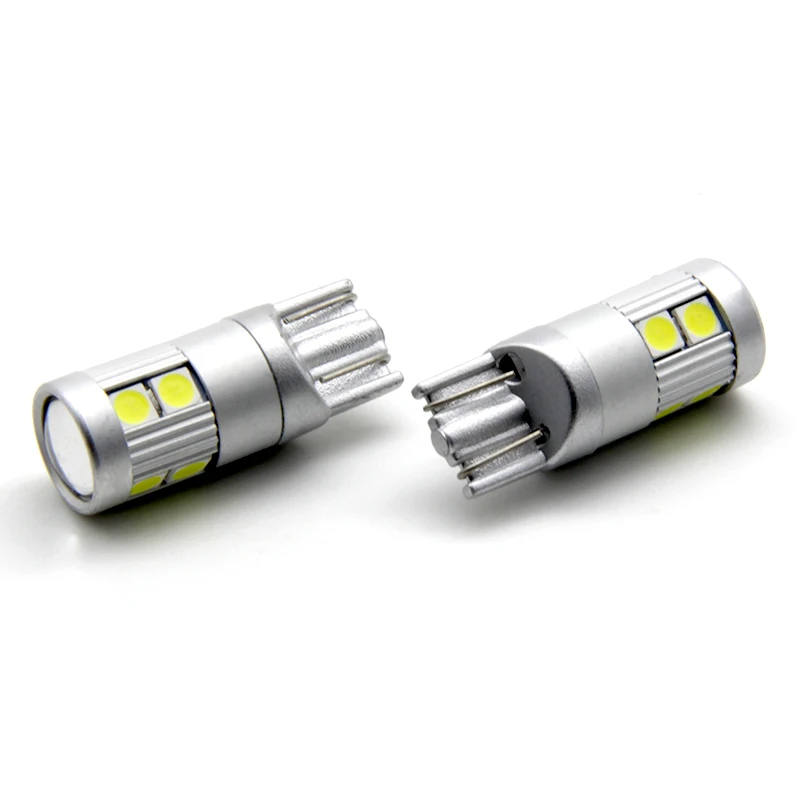 NiceBonjour Car Styling 9 SMD 3030 led T10 interior car reading light bulbs W5W led Auto car front interior lamps side lights