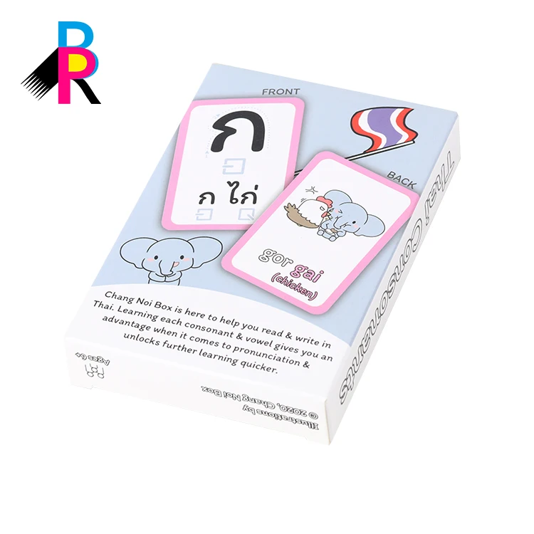 High Quality Customize Animal Playing Game Card Paper Printing Custom Printed