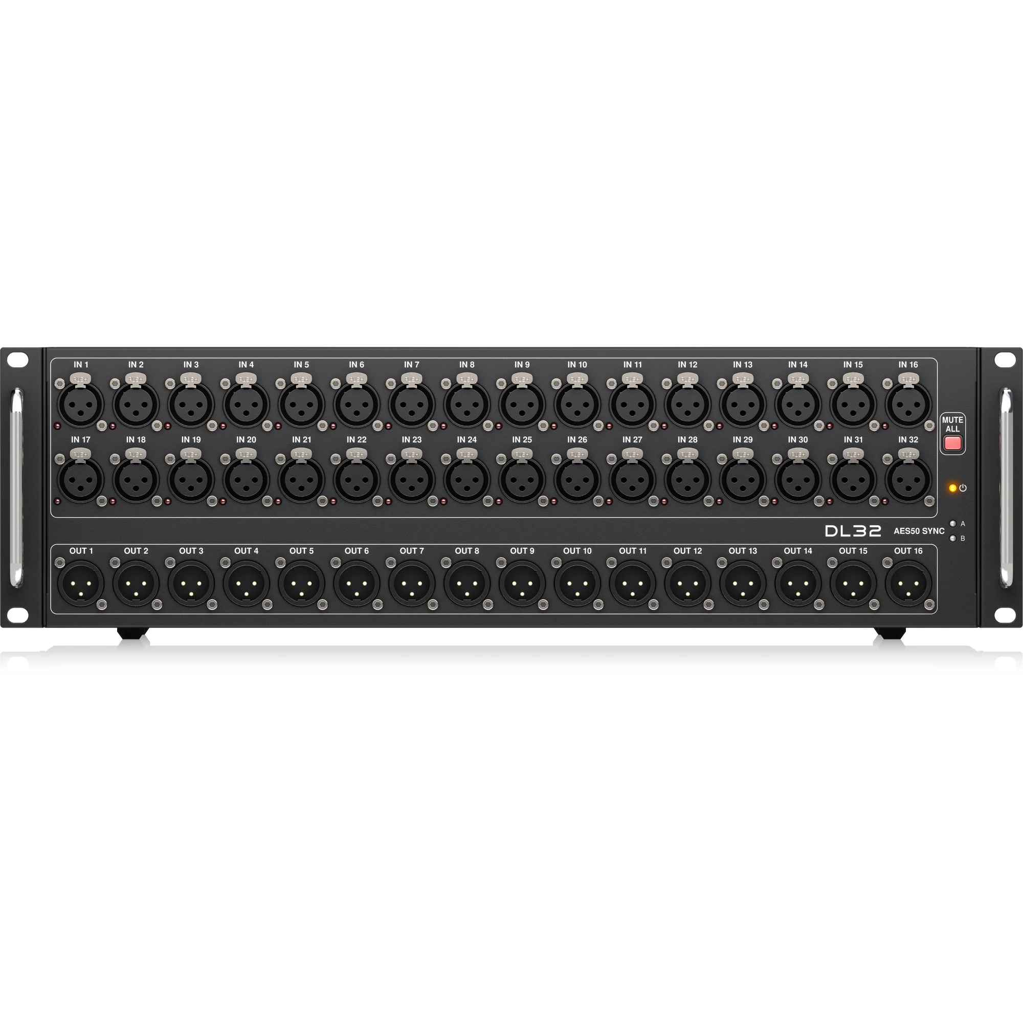 DL32 32 Input 16 Output Stage Box with 32 Microphone Preamplifiers, ULTRANET and ADAT Interfaces