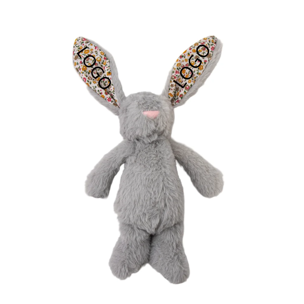Hot Selling Soft Easter Plush Rabbit  Bunny Toy Long Ears Doll Cute Cartoon Plush Stuffed Animal Toys Decoration