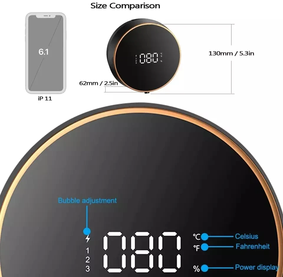 300ml Soap Dispensers Standing Automatic Hand Sanitizer Dispenser Liquid Soap Dispenser in Stock