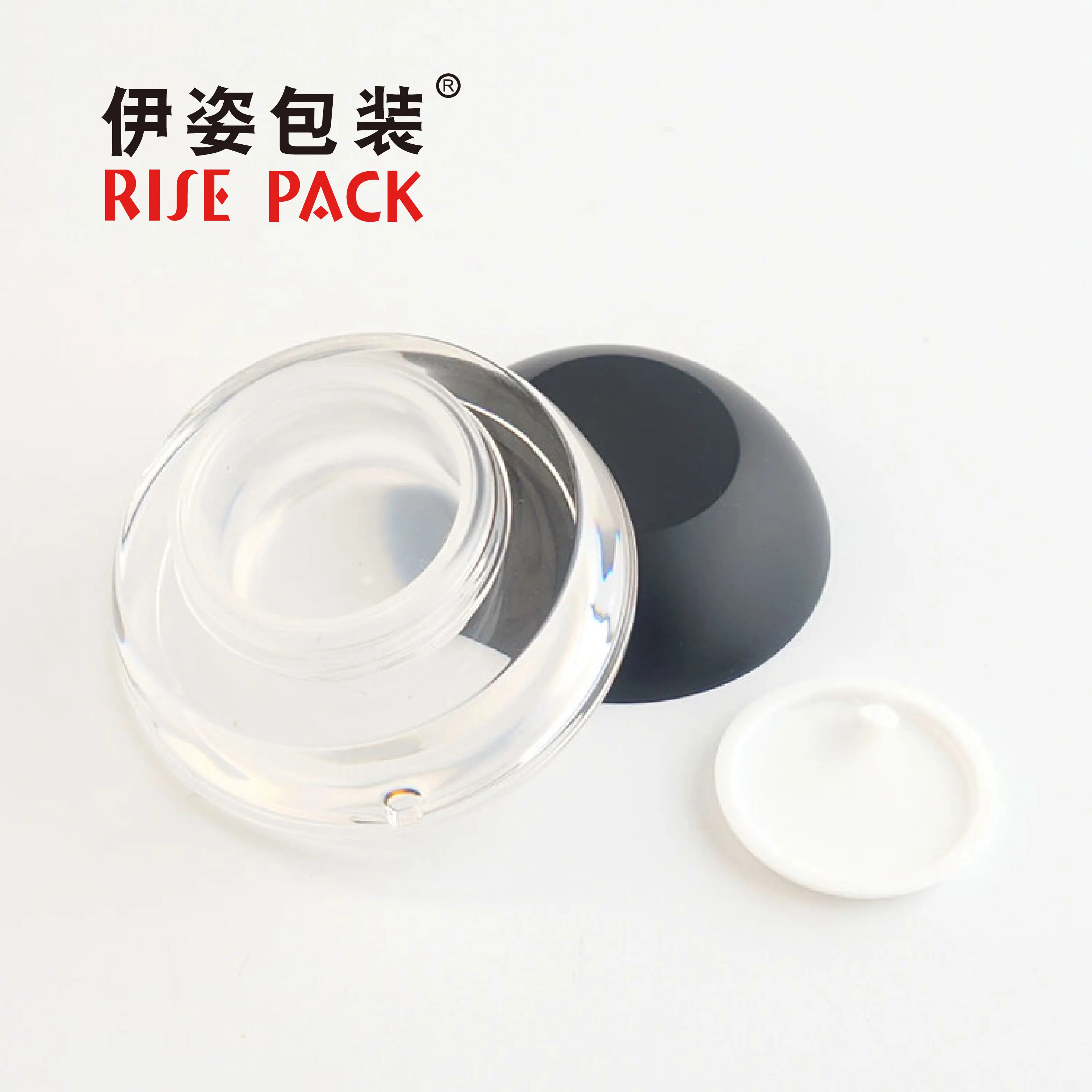 Customized 5g 15g 30g 50g Design Cream Jar Empty Skincare Packaging Acrylic Face Cream Jar With Screw Lid