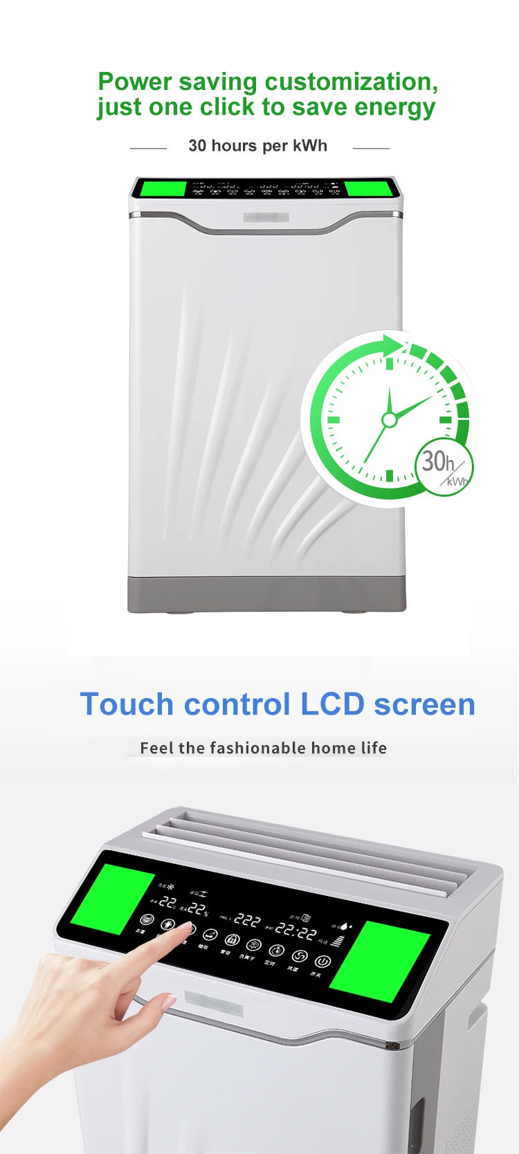 Commercial uv purifier activated carbon filter smart air purifiers replacement filter ionizer deodorizer other air purifiers