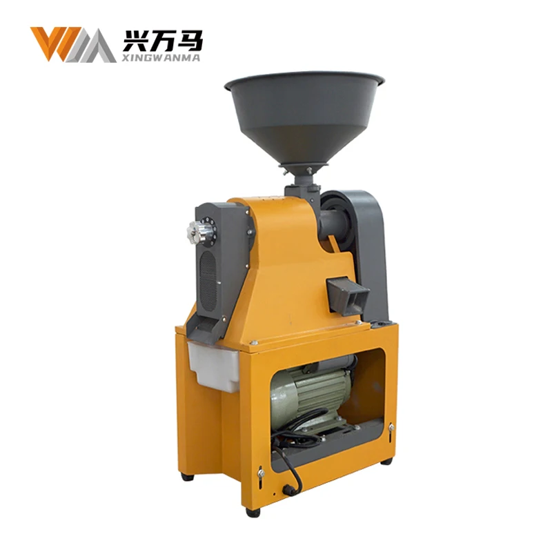 
New mini rice mill corn peeled coffee beans shelling factory direct sales 