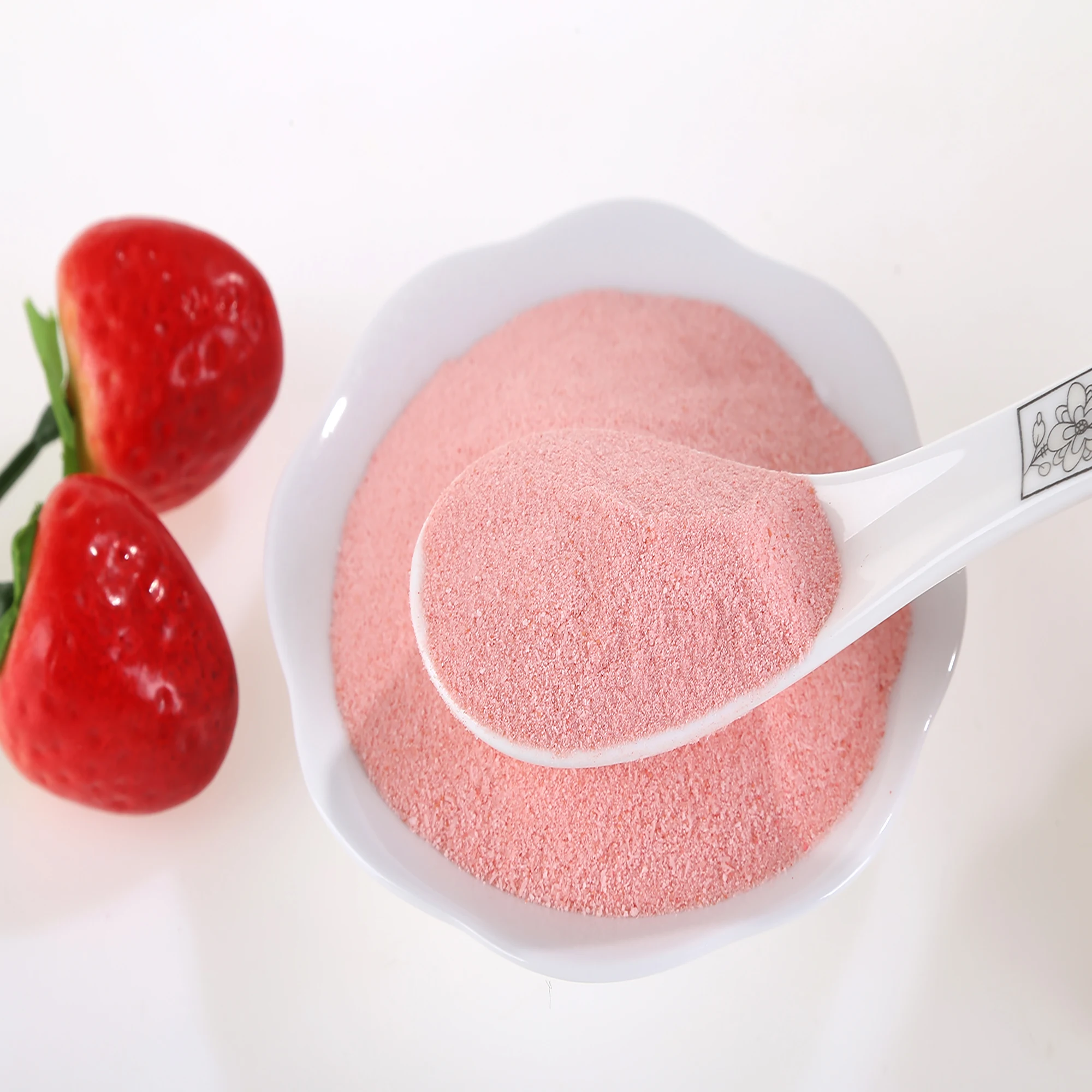 2024 New Factory Supply Fruit Powder Strawberry Flavored Powder Strawberry Juice Powder for Taiwan Boba Milk Tea