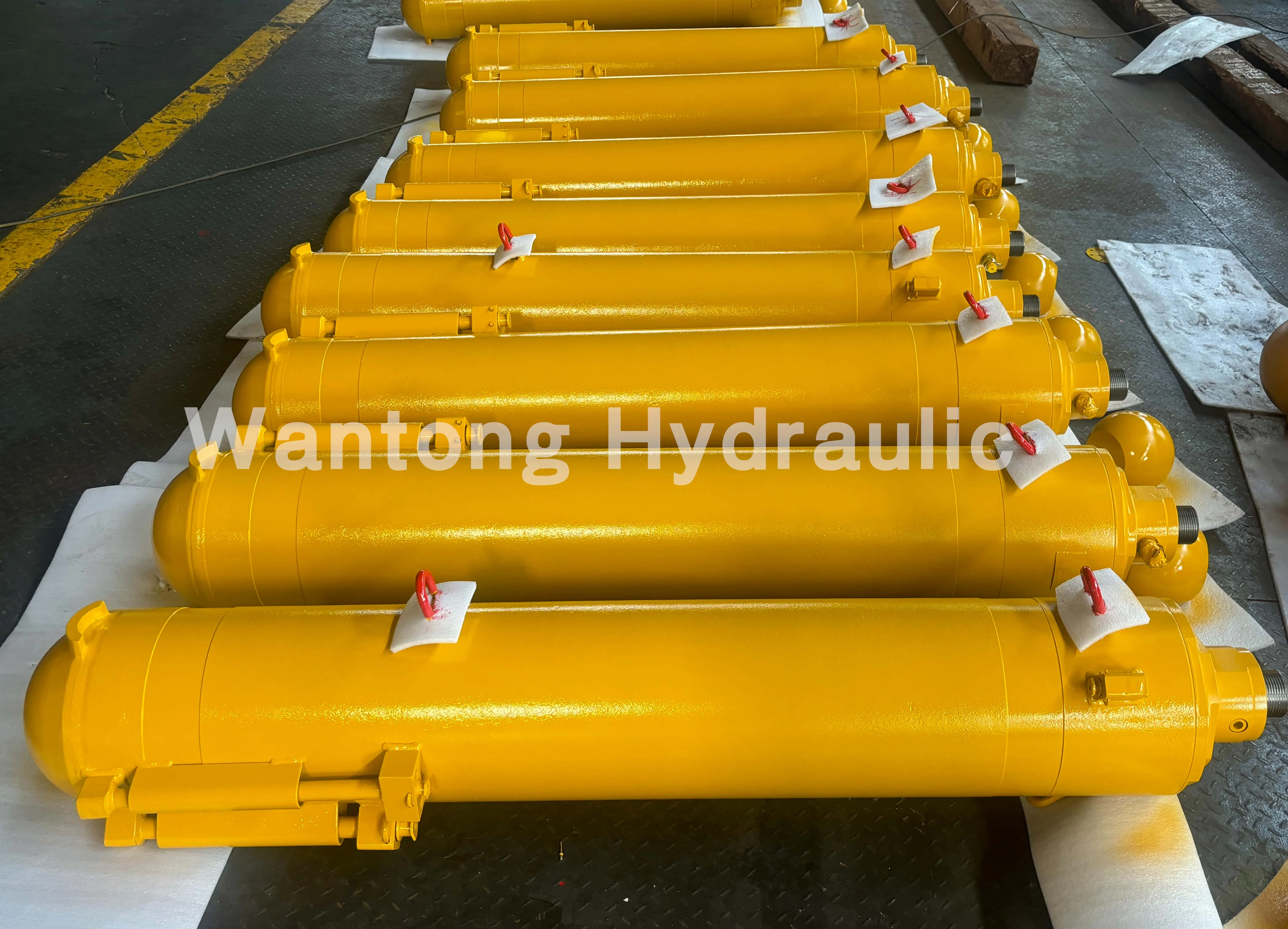 cheap price high pressure welded double telescopic coal longwall  roof support  hydraulic ram cylinder for coal mining