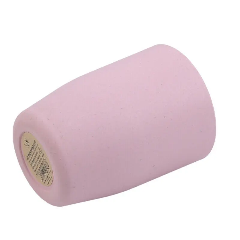 Creative Bamboo Fiber Coffee Cup Office Mug with Lid Anti-scalding Household Tea Cup