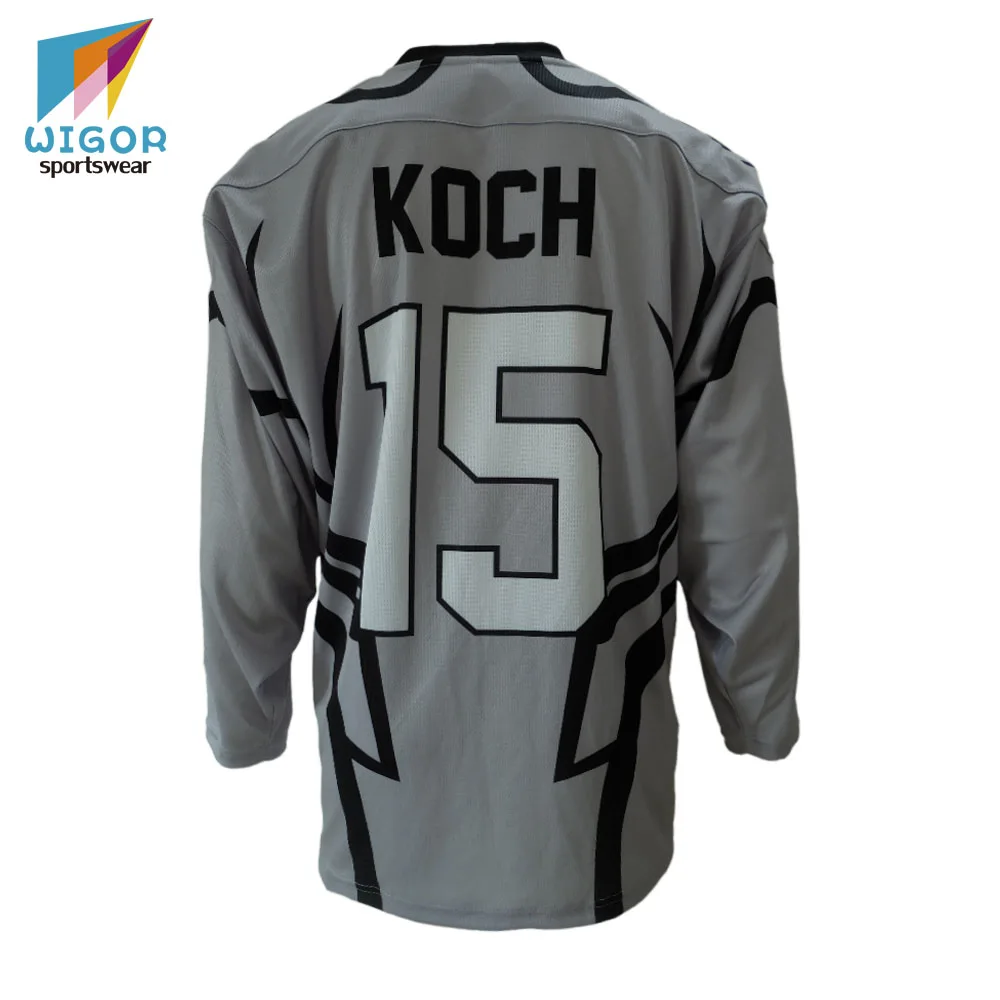 Wholesale team Canada hockey league jersey custom dye sublimation print ice hockey jersey for men