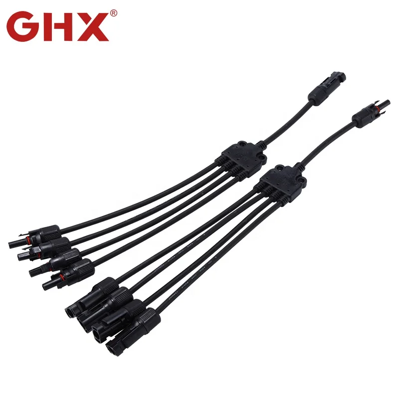 
IP67 Водонепроницаемый 4-1 гнездовой и Мужской DC солнечный pv филиал Y5 разъем 