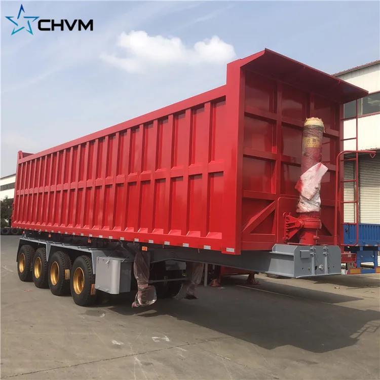 Semi Trailer Box Cargo Truck Trailer For Export Sale Low Price Van Container