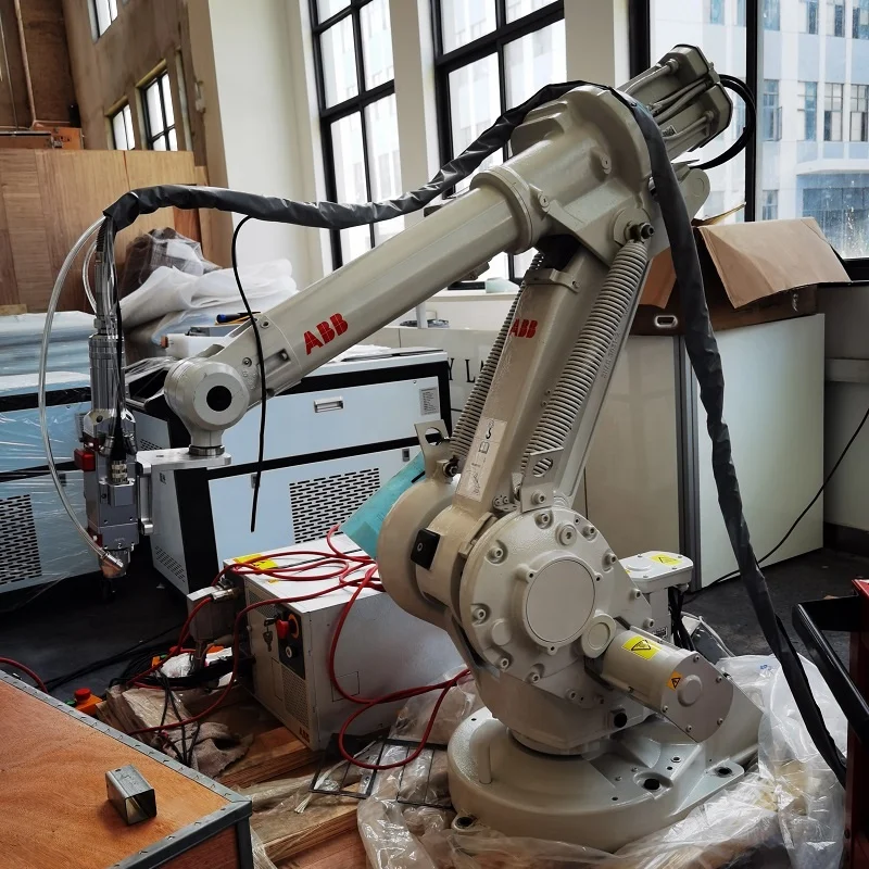 Robot Laser Welding Machine 1000W 1500W 2000W Metal Condenser Weld Automatic Laser Welder ABB