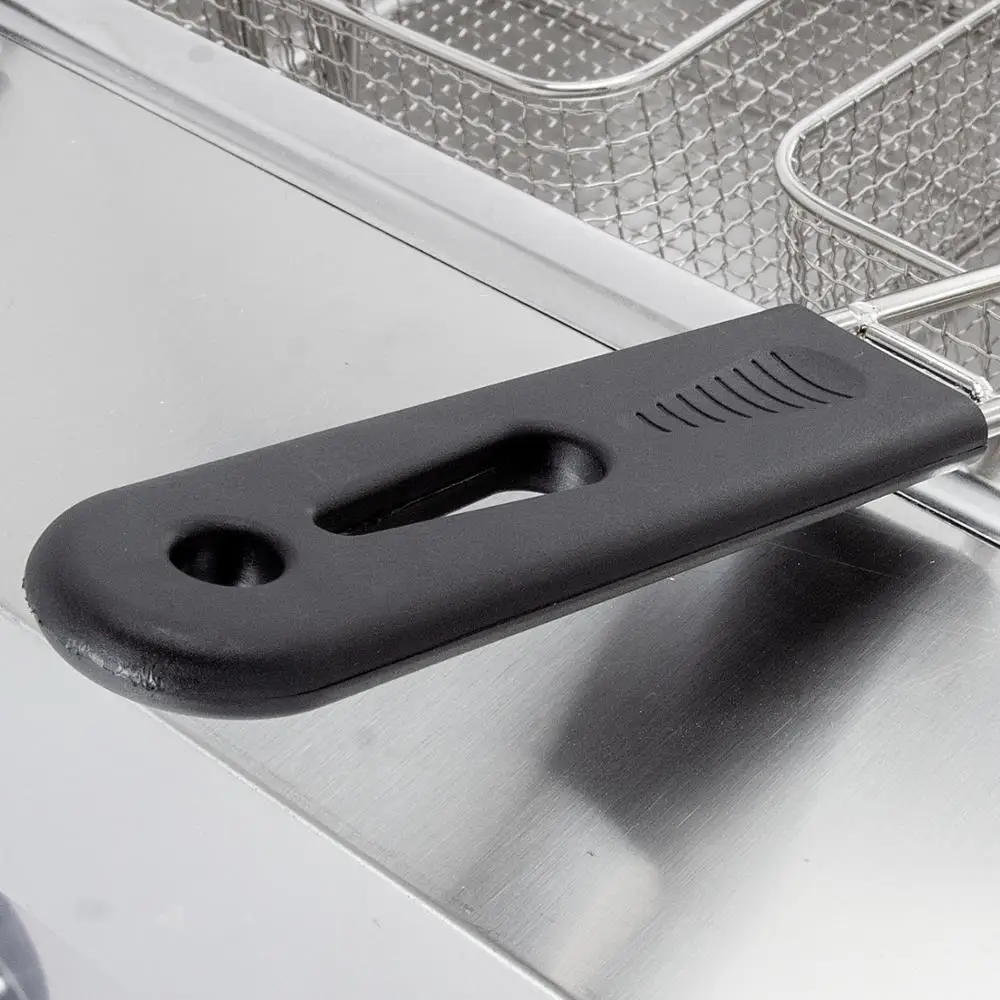 Restaurant KFC Fast Food Equipment Commercial 6L+6L Double Cylinder Deep Fryer Gas French Fries Machine Chicken Fryer