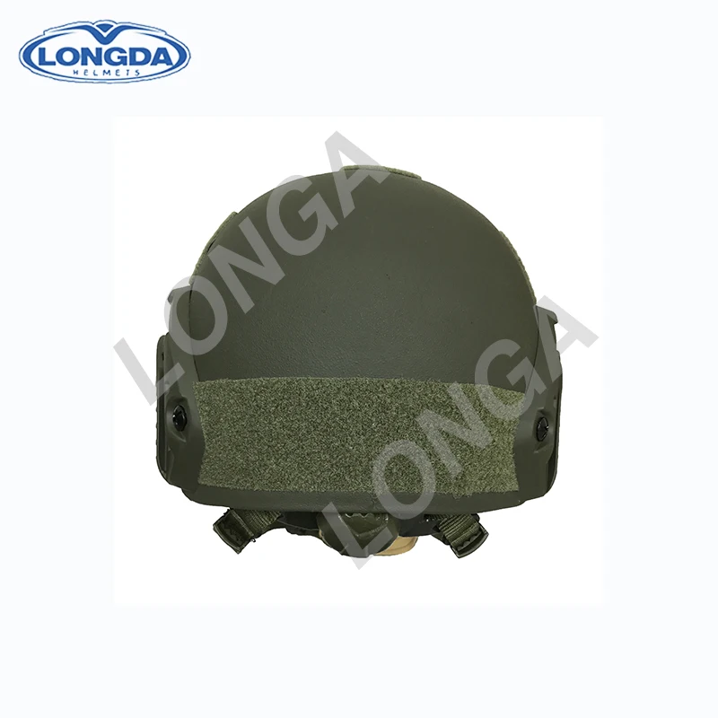 Hight efficiently black military ballistic bullet proof helmet for police