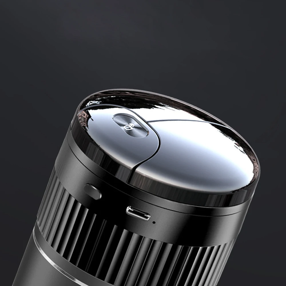 Removable Detachable Indicator Smokeless Cupholder Pocket Auto Sensing Induction Car Cigar Ashtray With Lid Blue Led Light