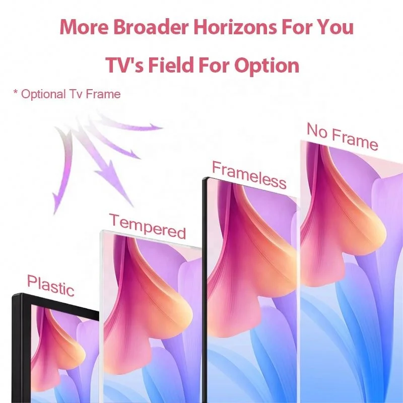 Светодиодные телевизоры на заказ OEM android tv 4k smart 65 дюймов изогнутый большой экран ультра HD экраны