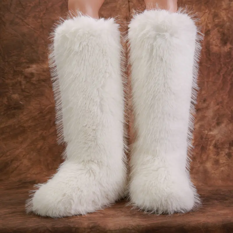 wholesale  botas mujer 2023 womens winter snow boots fur lined warm ankle boot